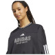 Adidas Γυναικείο φούτερ Tiro Fleece Sweatshirt Adidas Γυναικείο φούτερ Tiro Fleece Sweatshirt